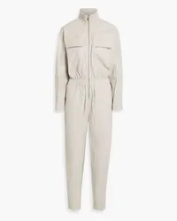 IRO Ikaraz Jumpsuit aus Leder Weiß