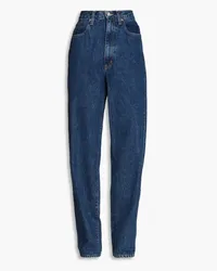 SLVRLAKE Jessy hoch sitzende Karottenjeans Blau