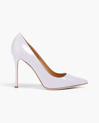 Sergio Rossi Vernice Pumps aus Lackleder Lila