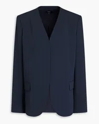 Theory Jacke aus Crêpe Blau