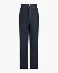 Thom Browne Jeans aus Denim mit Gürtel Blau