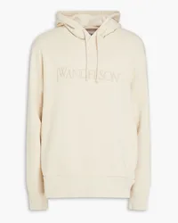 J.W.Anderson Hoodie aus Baumwollfleece Neutral