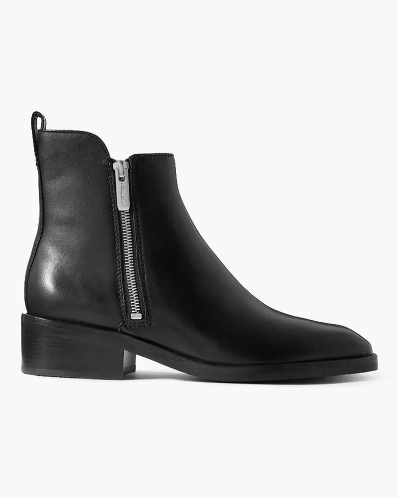 3.1 phillip lim Alexa Ankle Boots aus Leder Schwarz