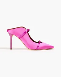 Malone Souliers Maureen Mules aus Satin Pink