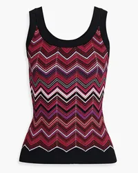 Missoni Tanktop aus Häkelstrick Rot