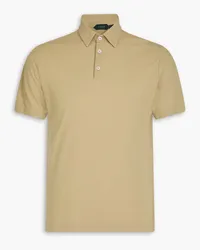 Slowear Zanone Poloshirt aus Baumwoll-Jersey Grün