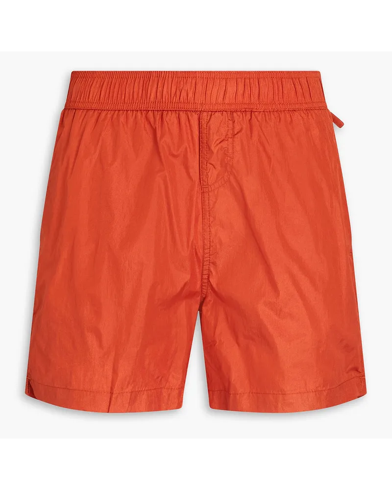 Onia mittellange Badeshorts Orange