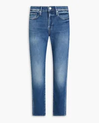 Frame Denim L'homme Jeans mit geradem Bein aus Denim Blau