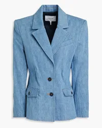 Frame Denim The Femme Blazer aus Denim Blau