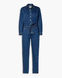 Rag & Bone Mia Jumpsuit aus Denim Blau