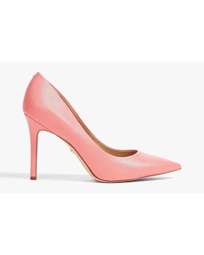 Sam Edelman Hazel Pumps aus strukturiertem Kunstleder Pink