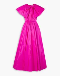 Jason Wu Robe aus Seiden-Faille mit Raffungen und Twist-Detail Pink