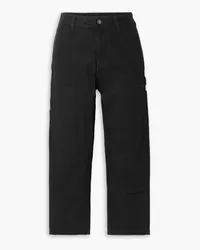 WARDROBE.NYC Carhartt WIP verkürzte Hose aus Biobaumwoll-Canvas Schwarz