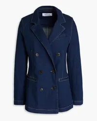 Derek Lam Hudson Blazer aus Denim Blau