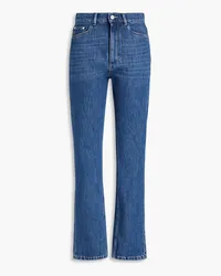 WANDLER Carnation halbhohe Jeans mit geradem Bein Blau