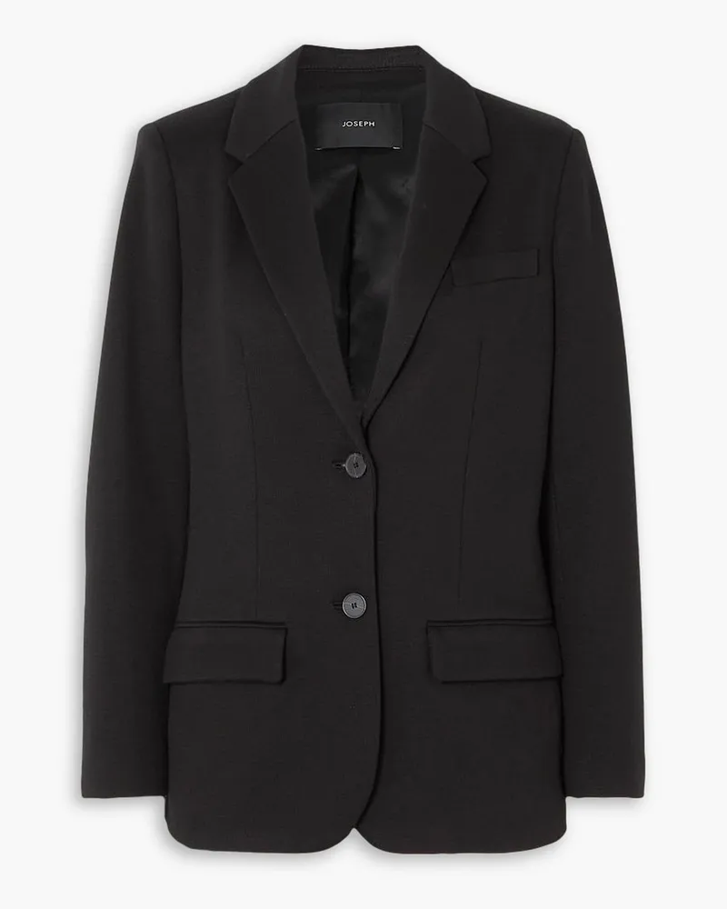 Joseph Jackie Blazer aus Webstoff Schwarz