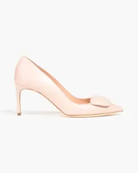 Rupert Sanderson Aga Pumps aus Leder mit Verzierung Pink