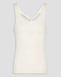 BITE Studios Tendu Tanktop aus Stretch-Baumwoll-Jersey Weiß