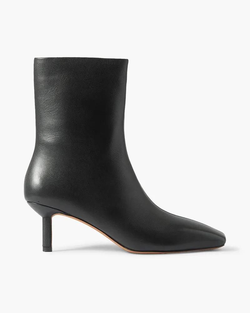 3.1 phillip lim Nell Ankle Boots Aus Leder Schwarz