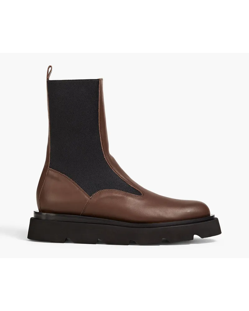 ATP Atelier Moncalieri Chelsea-Boots aus Leder Braun