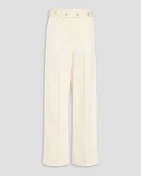 3.1 phillip lim Cotton-twill wide-leg pants Weiß