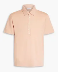 Boglioli Poloshirt aus Leinen Pink