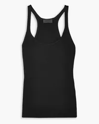 Nili Lotan Caden Tanktop aus geripptem Biobaumwoll-Jersey Schwarz