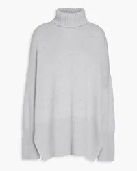 Autumn Cashmere Oversized-Rollkragenpullover aus Strick Grau