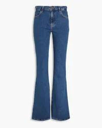 Philosophy Di Lorenzo Serafini Hoch sitzende Schlagjeans Blau