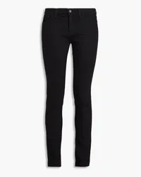 Dolce & Gabbana Halbhohe Skinny Jeans Schwarz