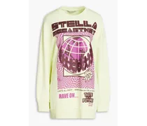 Rave Sweatshirt aus Baumwollfleece mit Print