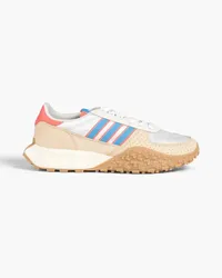 adidas Retropy E5 W.R.P. Sneakers aus Leder und Mesh Neutral