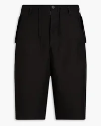 Maison Margiela Shorts aus Canvas mit Tunnelzug Schwarz