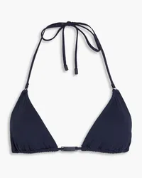 Zimmermann Neckholder-Triangel-Bikini-Oberteil Blau