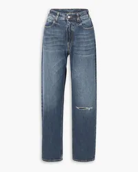 Fortela Juliette hoch sitzende Jeans mit geradem Bein Blau