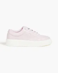 Ganni Sneakers aus Leder Pink