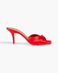 Malone Souliers Perla Sandalen aus Satin Rot