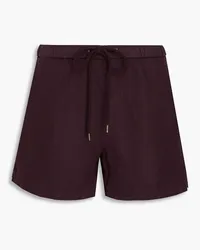 James Perse Leinenshorts Lila