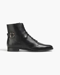 TOD'S Leather ankle boots Schwarz