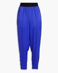 By Malene Birger Ietos Hose aus Cady mit Raffung Blau