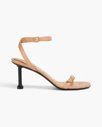 Balenciaga Buckled leather sandals Neutral