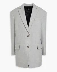 Theory Blazer aus Woll-Flanell/S Grau