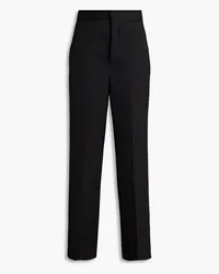 Jil Sander Hose mit geradem Bein aus Woll-Crêpe Schwarz