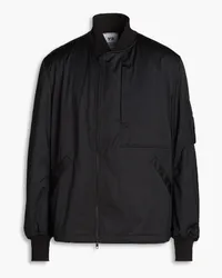 Y-3 Trainingsjacke aus Jersey mit Print Schwarz