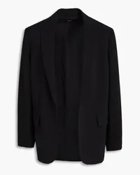 Theory Blazer aus Crêpe Schwarz