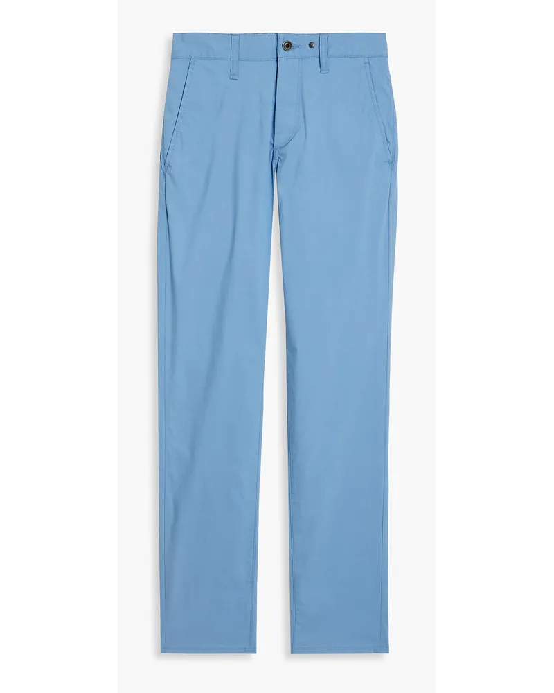 Rag & Bone Fit 2 Chinohose mit schmalem Bein aus einer Baumwollmischung Blau