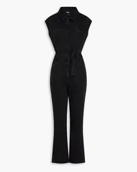 Paige Jett Jumpsuit aus Denim Schwarz