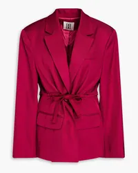 By Malene Birger Biento Blazer aus Twill Rot