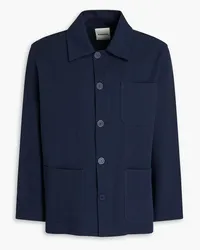 Sandro Overshirt aus Baumwoll-Twill Blau