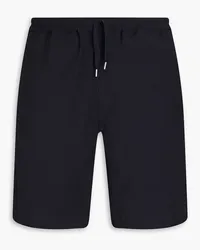 Sandro Shorts aus einer Wollmischung mit Tunnelzug Blau